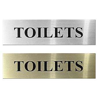 Picture of Toilets Sign Self Adhesive 22 x 6cm