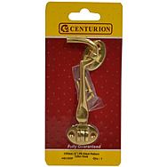 Centurion HE100P 100mm Polished Brass Silent Pattern Cabin Hook