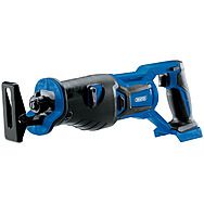 Draper 55561 D20 20V Cordless Brushless Reciprocating Saw - Body Only