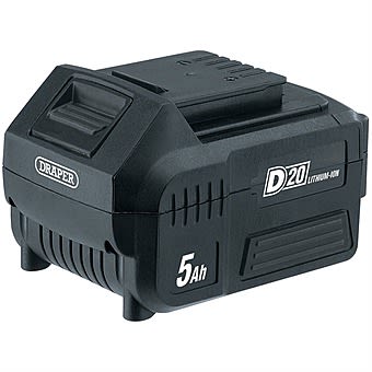 Draper 55907 D20 20V 5.0Ah Li-ion Battery