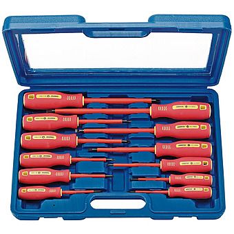 Draper 46541 12 Piece Fully Insulated Screwdriver Set