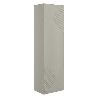 Ligne Wall Hung Matt Oat Tall Unit