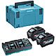 Makita 191U20-2 XGT 40Vmax 2x 5.0Ah Power Source Batteries &amp; Dual Charger Kit