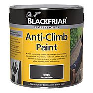 Blackfriar Professional Anti-Climb Paint Black 2.5L