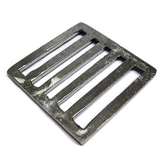 Square Alloy Gully Grid 125 x 125mm