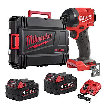 Milwaukee M18 FID3-502X 18V FUEL  1/4" Impact Driver 2 x 5.0Ah Batteries | 4933479866