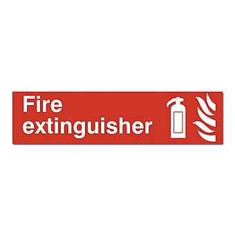 Fire extinguisher Sign 200 x 50mm