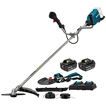 Makita DUR369APT2 36V (18V x2) Brush Cutter/Strimmer with 2x 5.0Ah Batteries