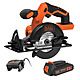 Black &amp; Decker BDCCS18C1 18V Cordless Circular Saw 140mm 1 x 1.5Ah Battery
