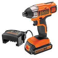Black & Decker BDCIM18C1 18V Impact Driver 155Nm 1 x 1.5Ah Battery