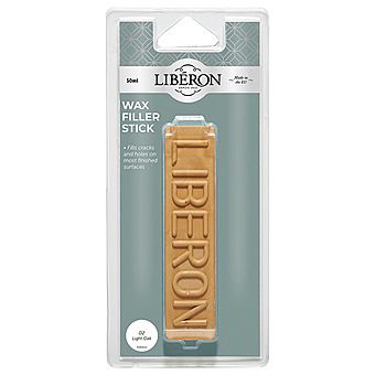 Liberon Wax Filler Stick 02 50g - Light Oak