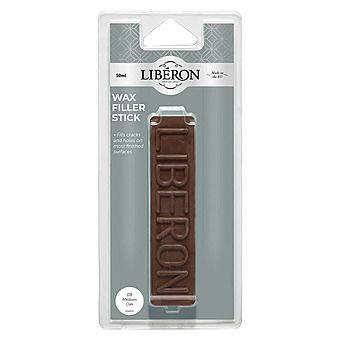 Liberon Wax Filler Stick 08 50g - Medium Oak
