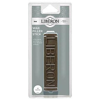 Liberon Wax Filler Stick 10 50g - Dark Oak