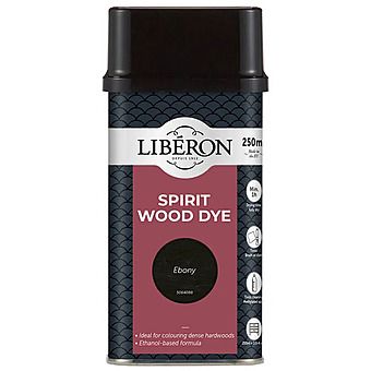 Liberon Spirit Wood Dye 250ml - Ebony