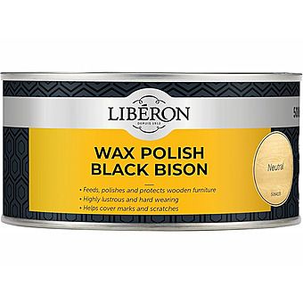 Liberon Black Bison Wax Polish Neutral 500ml