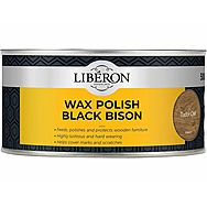 Liberon Black Bison Wax Polish Tudor Oak 500ml