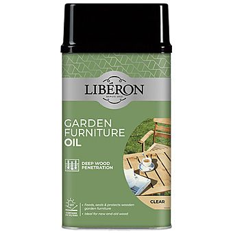 Liberon Garden Furniture Oil Clear 1L