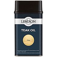 Liberon Teak Oil Clear 500ml
