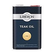 Liberon 014635 Teak Oil Clear 5 Litres