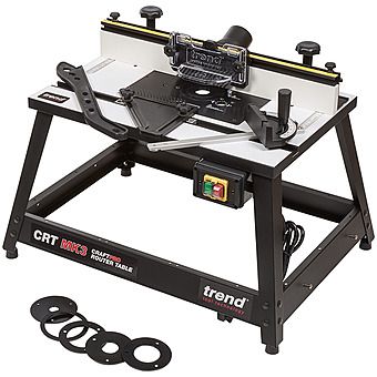 Trend CRT/MK3 Protable Portable Benchtop Router Table 230V