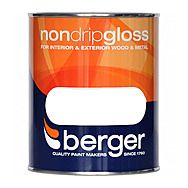 Berger Non-Drip Gloss Paint For Wood And Metal