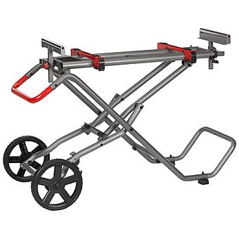 Milwaukee MSUV280 2.8m Extendable Rolling Mitre Saw Leg Stand | 4933478992