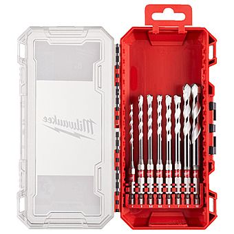 Milwaukee 8 Piece Multi Material Drill Bit Set | 4932493872