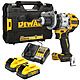 DeWalt DCD1007H2T 18V XR Premium Combi Hammer Drill with 2x 5.0Ah PowerStack Batteries