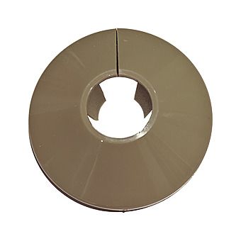 Trojan 15mm Grey Plastic Floor Pipe Collar Rosette