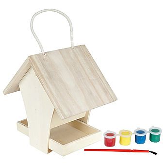 Gardman Paint-Your-Own Bird Feeder Table