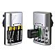Lloytron Compact AA/AAA/9V/PP3 Battery Charger NiMh/NiCd