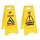 Caution Wet Floor / Cleaning In Progress A-Frame Warning Sign
