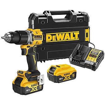 DeWalt DCD805P2T 18V XR G3 Combi Drill & 2 x 5.0Ah Batteries