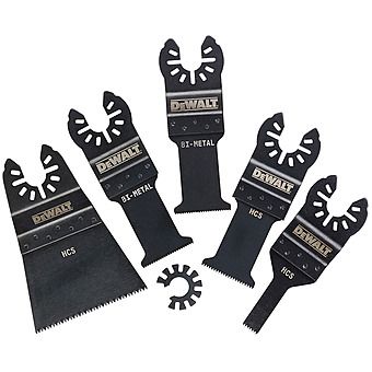 DeWalt DT20732 5 Piece Oscillating Multi-Tool Blade Set