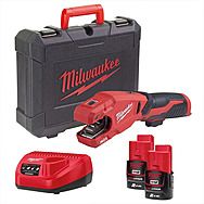 Milwaukee M12 PCSS-202C Raptor 12V Pipe Cutter 2 x 2.0Ah Batteries | 4933492052