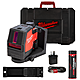 Milwaukee L4 CLL-301C USB Green Cross Line Laser 30m 1 x 3.0Ah Battery | 4933478243