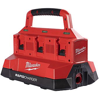 Milwaukee M18 PC6 PACKOUT 6 Bay Rapid Fast Charger | 4932480163