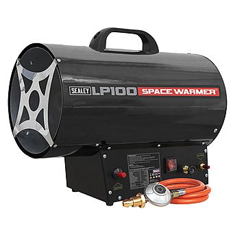 Sealey Propane Gas Space Warmer Heater 30KW LP100