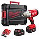 Milwaukee M18 BLHIWF12-502X 18V Brushless 1/2&quot; Impact Wrench with Friction Ring &amp; 2 x 5.0Ah Batteries | 4933498205
