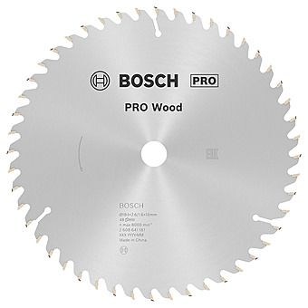 Bosch 184mm x 16mm 48T Circular Saw Blade 2 608 641 181