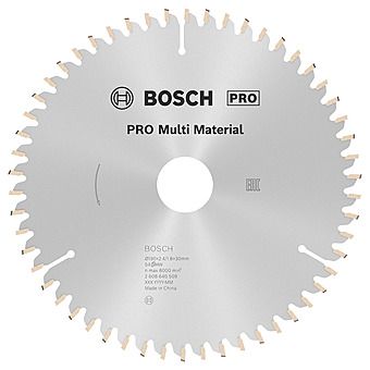 Bosch 190mm x 30mm 54T Circular Saw Blade 2 608 640 509