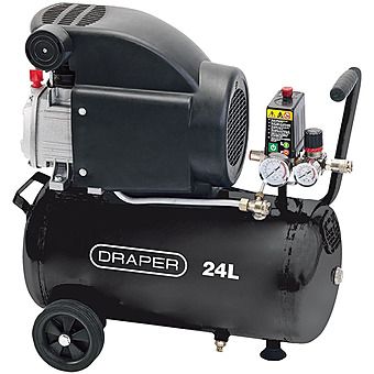 Draper 24980 24 Litre 240 Volt 1.5kW Air Compressor