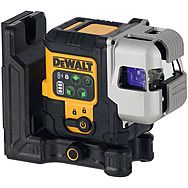 DeWalt DCLE14301GB 3x180° Green Crossline 30/80m Laser with Integrated 8hr PowerStack Battery