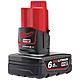 Milwaukee M12 B6 6.0Ah 12V RedLithium-Ion Battery | 4932451395