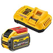 DeWalt DCB547 54V 9.0Ah XR FLEXVOLT Battery + Universal Charger Kit
