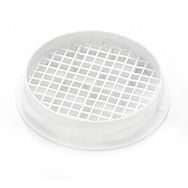 Round Soffit Vent White
