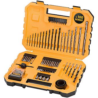 DeWalt 100 Piece Drill & Screwdriver Bit Set DT71566