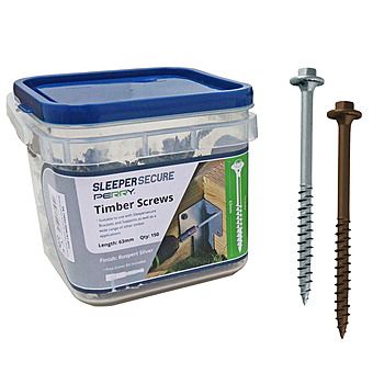 Picture of Perry SleeperSecure Timber Sleeper Screws 63mm Hex Head