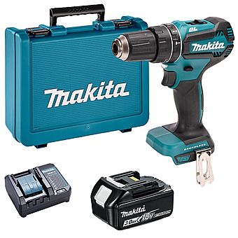 Picture of Makita DHP485 18V Brushless Combi Hammer Drill Kit With Battery