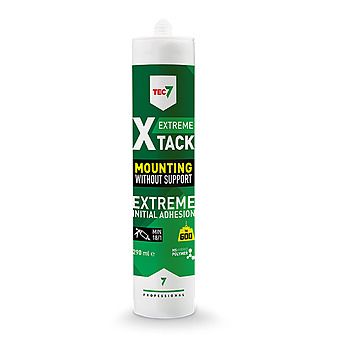 Tec7 X-Tack Extreme Mounting Adhesive Without Support 290ml White